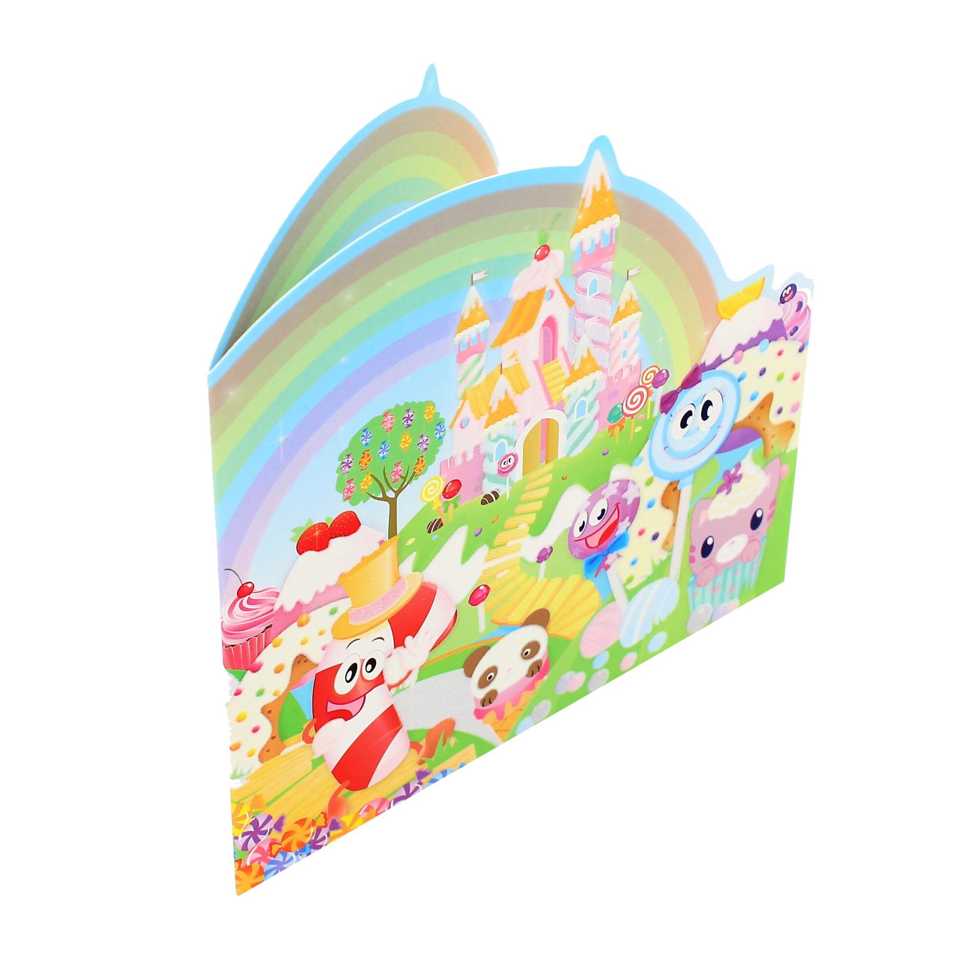 Felicitare Gold Candyland