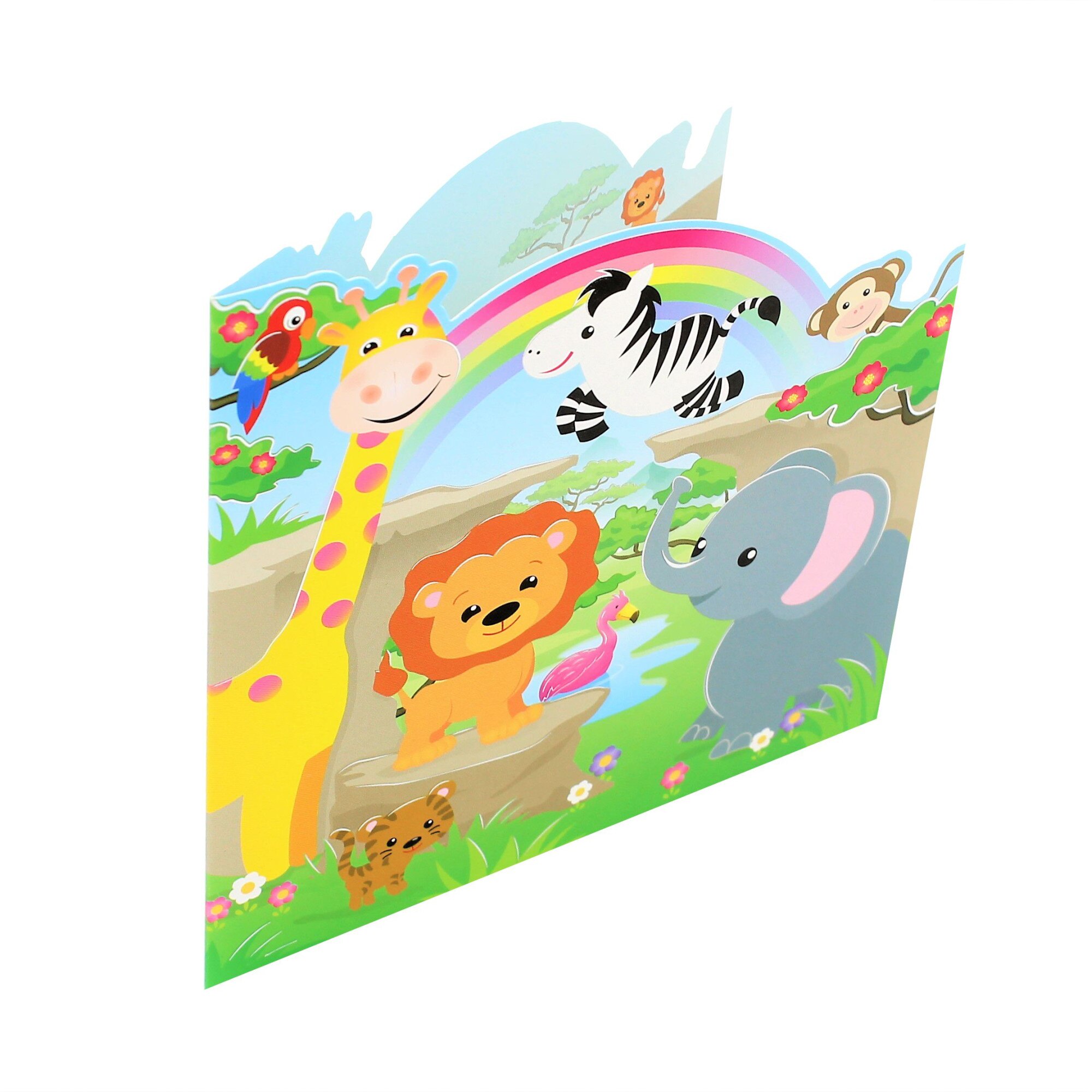 Felicitare Gold Animals