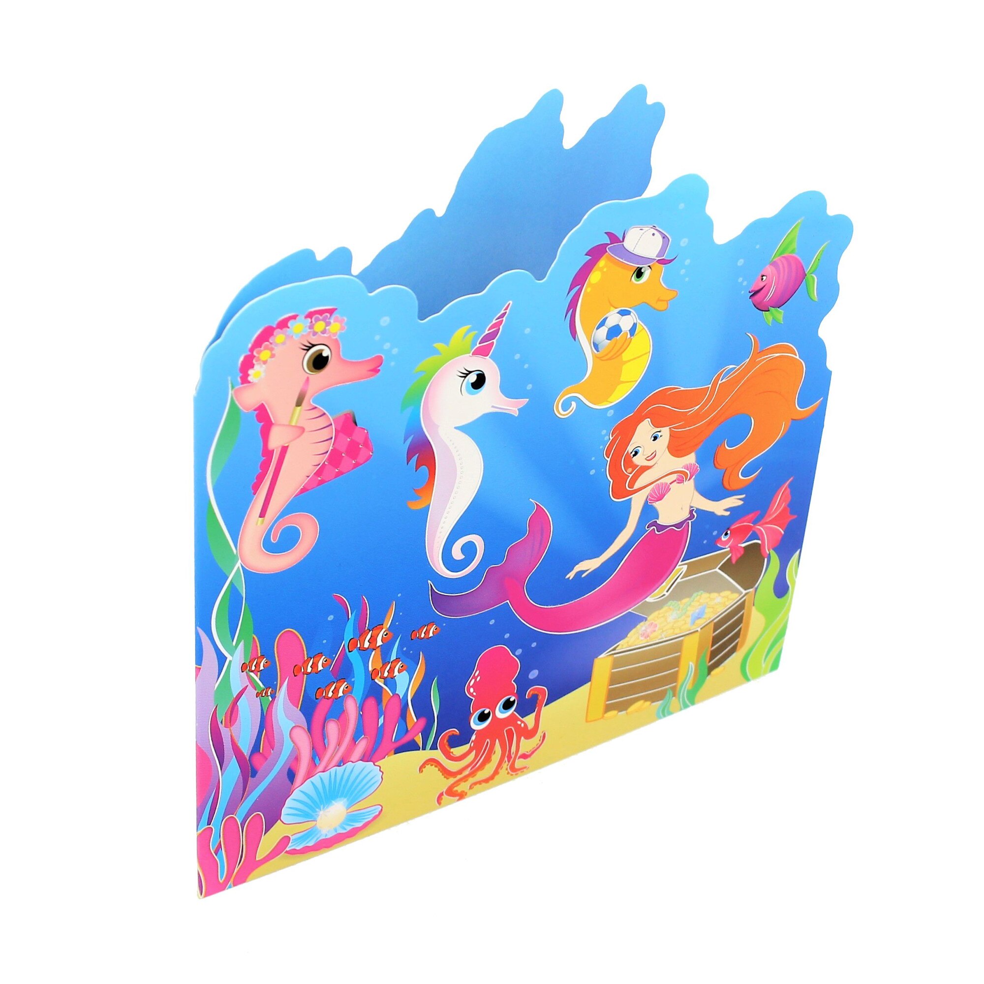 Felicitare Gold Treasure Chest