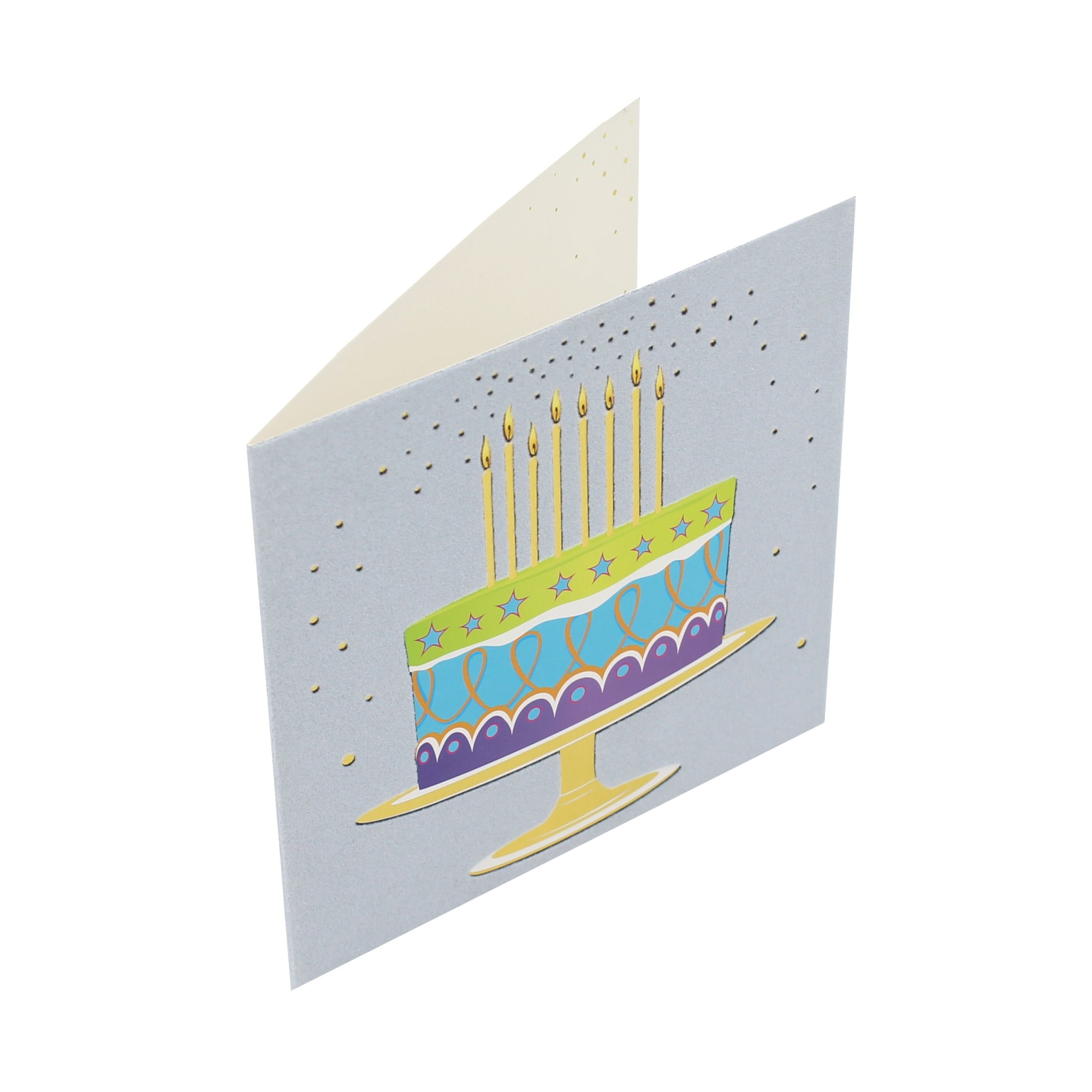 Felicitare Gold Golden Candles