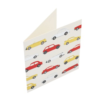 Felicitare Gold Shiny Cars Felicitare Gold Shiny Cars