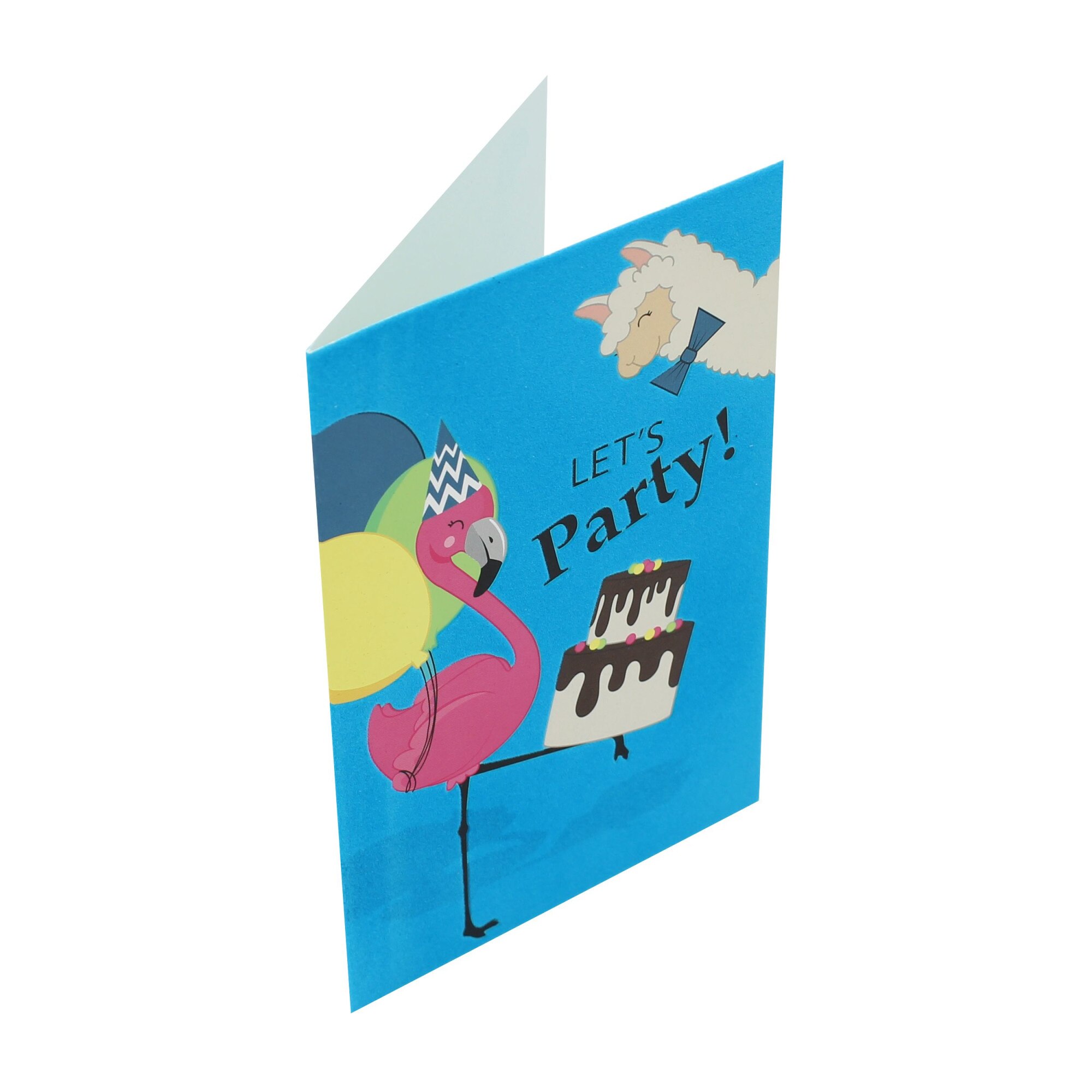 Felicitare Gold Let's Party