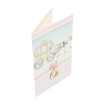 Felicitare Gold Horse Carriage Felicitare Gold Horse Carriage