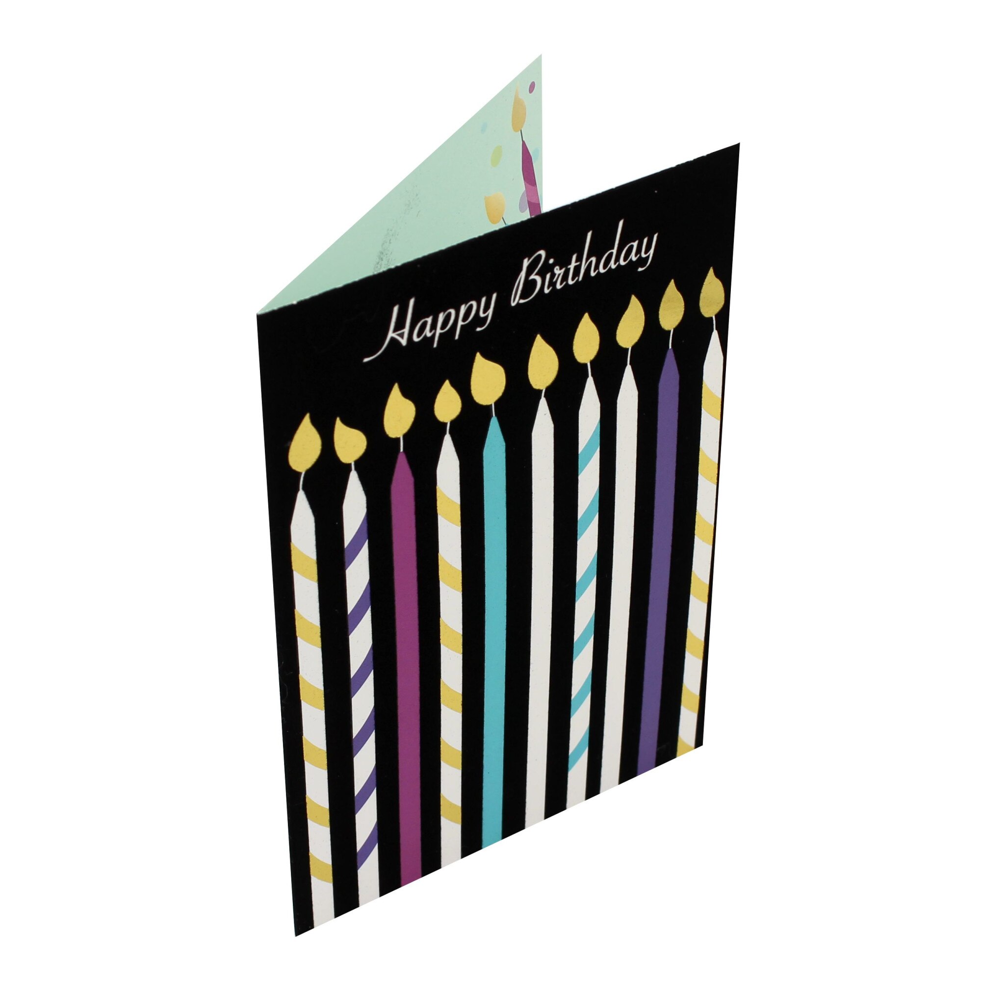 Felicitare Gold Festive Candles