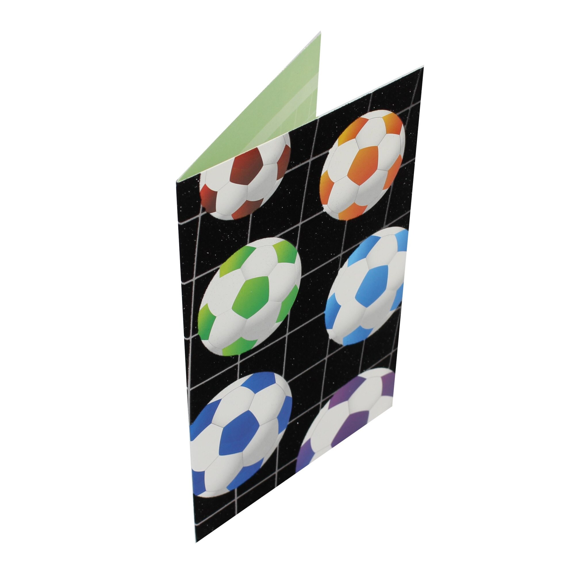 Felicitare Gold Football Star