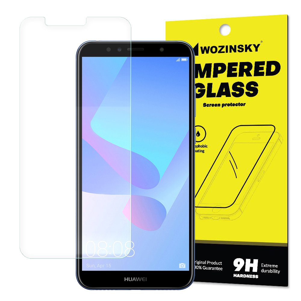Folie Sticla Wozinsky, Tempered Glass 9H, Compatibil cu Huawei Y6 (2018), Transparent