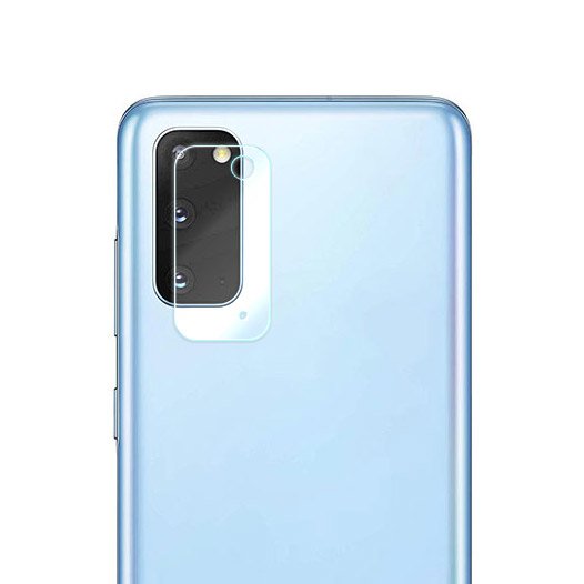 Folie de sticla pentru camera foto 9H, WOZINSKY, Compatibil cu Samsung Galaxy S20, Transparent