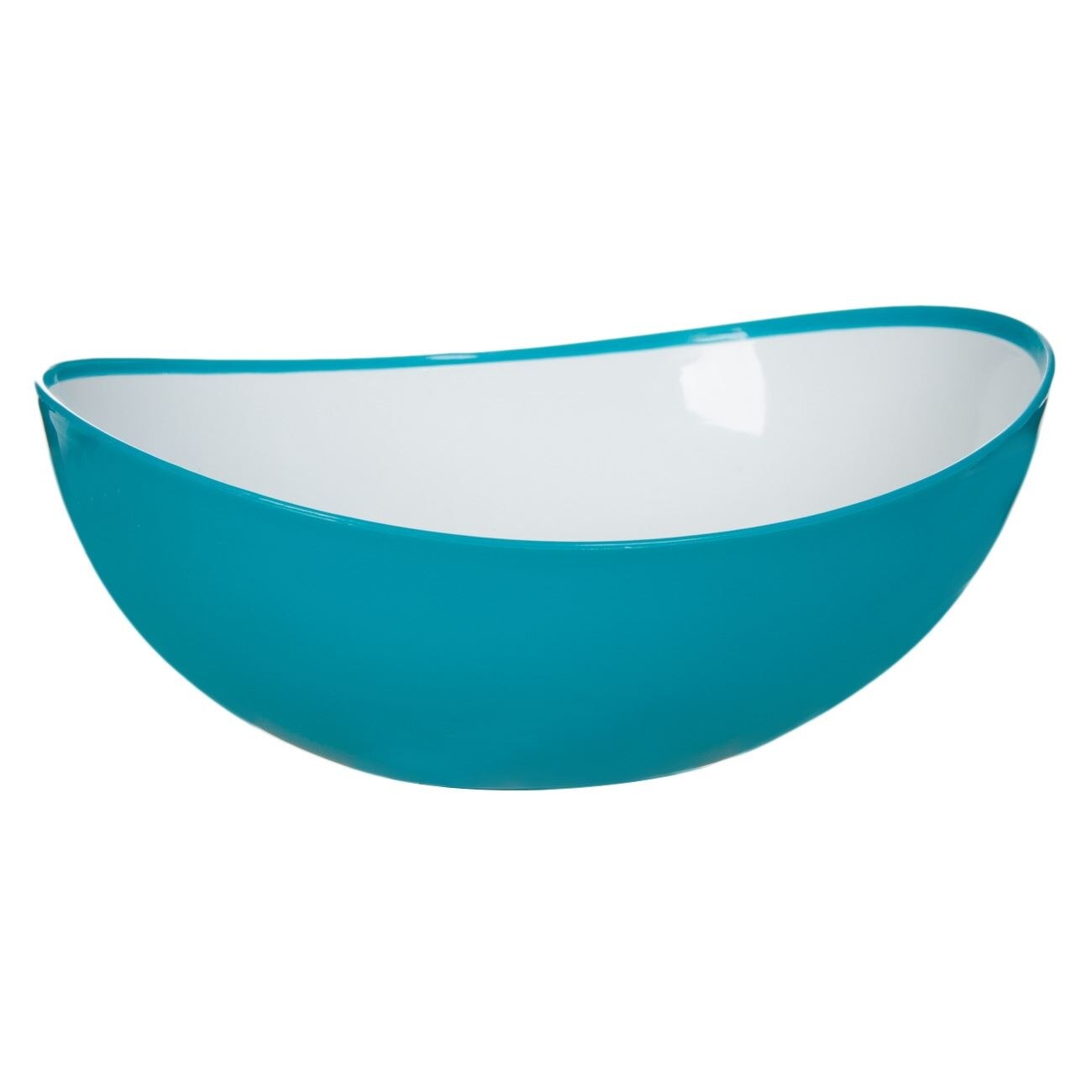 Bol Universal Gondola, New Line, Plastic, 1.5 Litri, Turcoaz/Alb