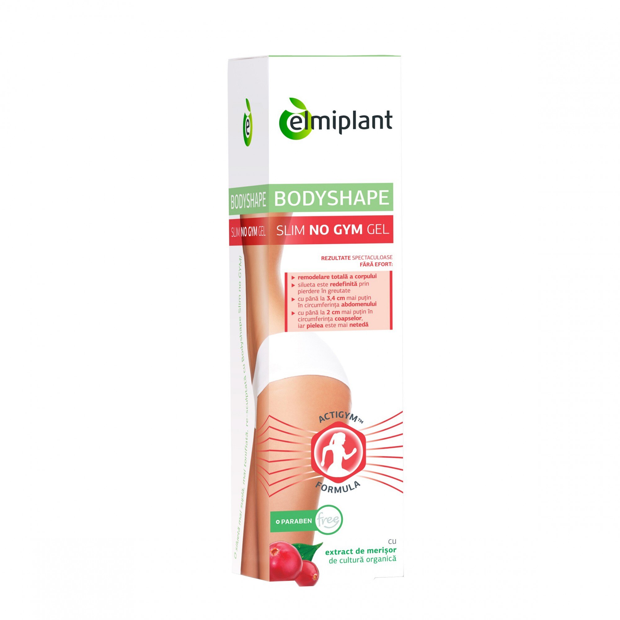 Gel anticelulitic remodelare Elmiplant Body Shape ACTIGYM, 150 ml