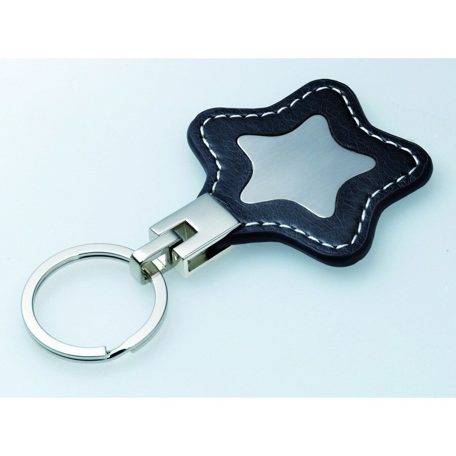 Breloc piele in forma de stea Estrella