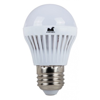 Bec LED EVOTOOLS, E27, 5W, 3000K Bec LED EVOTOOLS, E27, 5W, 3000K