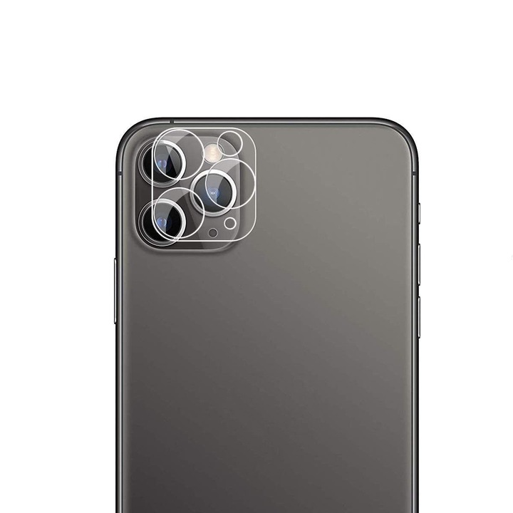 Стъклен протектор за камера Temperd Glass Apple iPhone 11 Pro/iPhone 11 Pro Max, Прозрачен