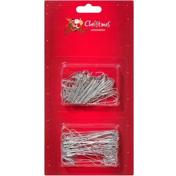 Set 100 carlige pentru globuri de Craciun Set 100 carlige pentru globuri de Craciun