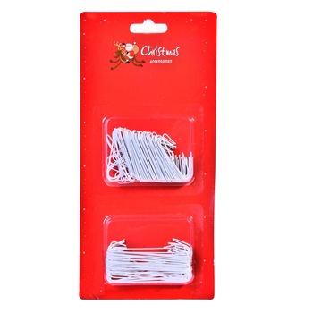 Set 150 carlige pentru globuri de Craciun Set 150 carlige pentru globuri de Craciun