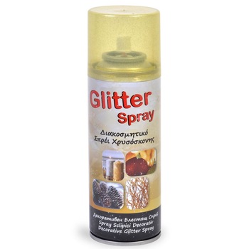 Spray zapada artificiala cu sclipici de Craciun, 200 ml Spray zapada artificiala cu sclipici de Craciun, 200 ml