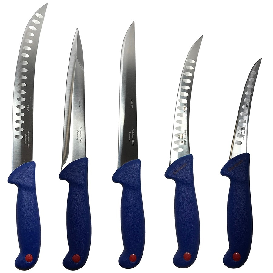 Pachet Profesional de Macelarie Butcher-5PCS, 5 Cutite, Otel Carbon, DBD031