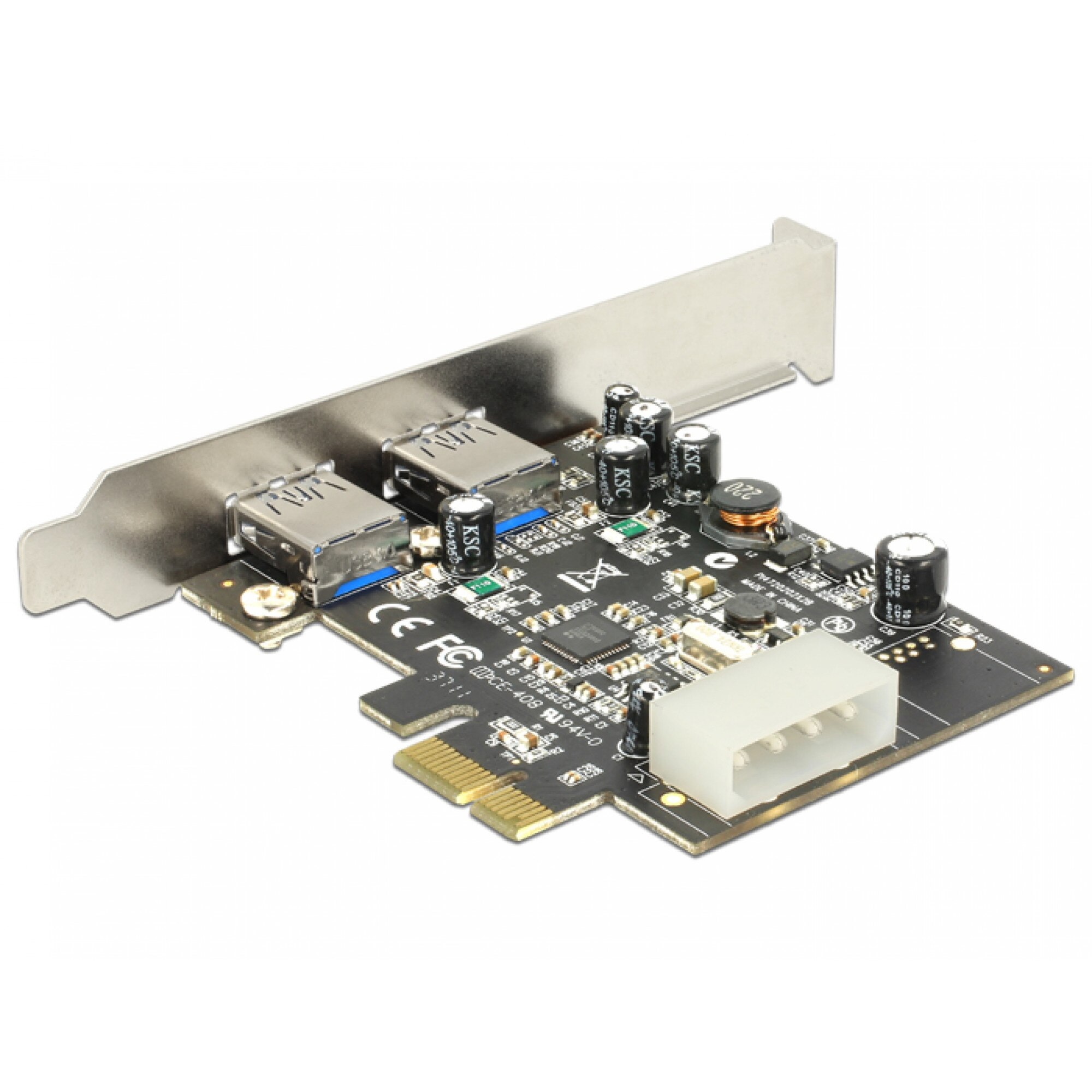 Placa Pci Express USB 3.0, 2 porturi, Delock 89241
