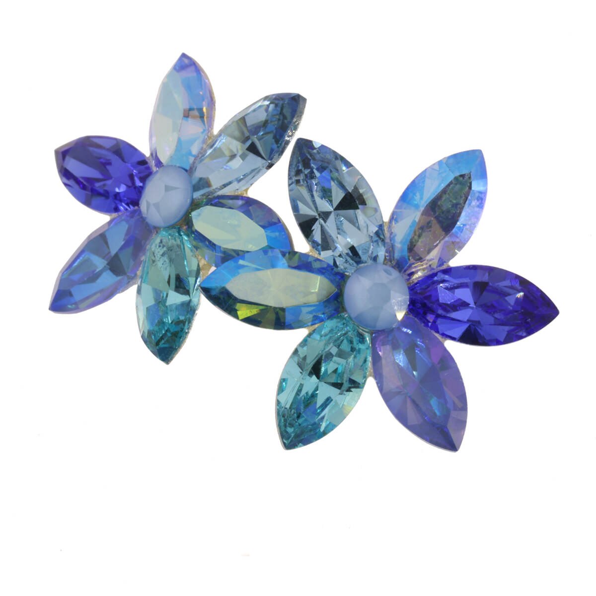 Cercei Kat'Art Flower of Life – Ocean blue