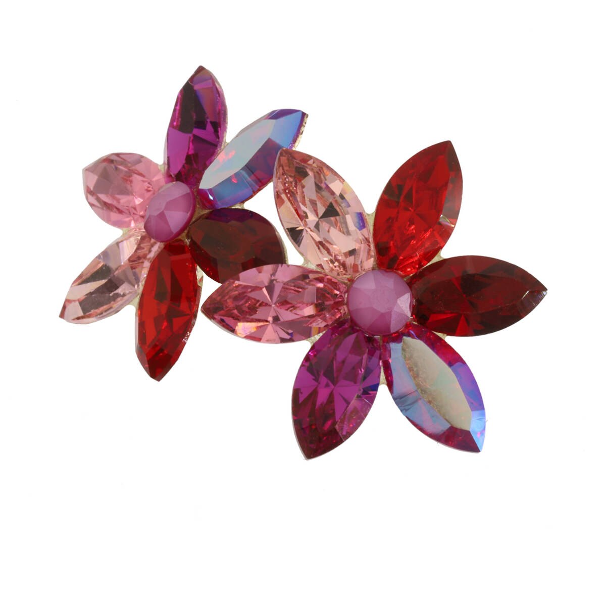Cercei Kat'Art Flower of Life - Red - Rose