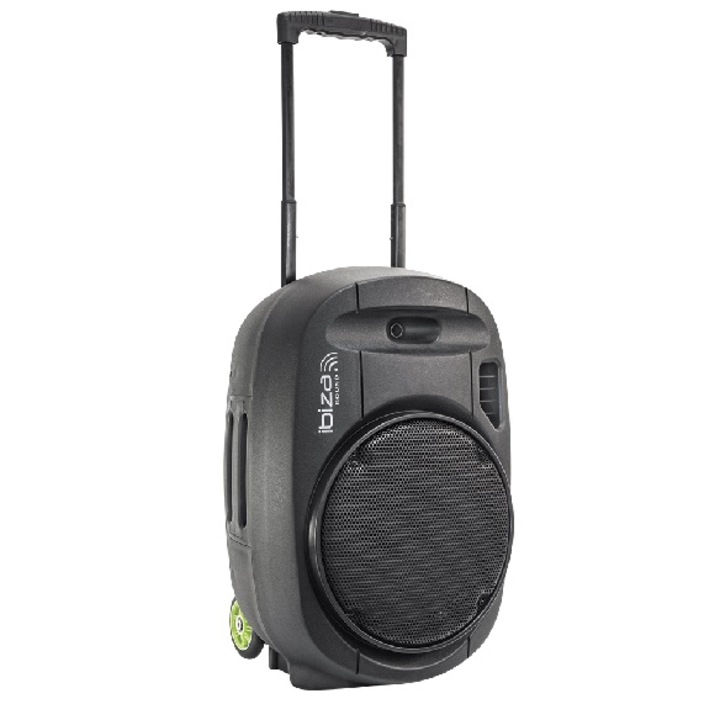 Boxa portabila Ibiza 700W, 2 microfoane, Bluetooth, USB