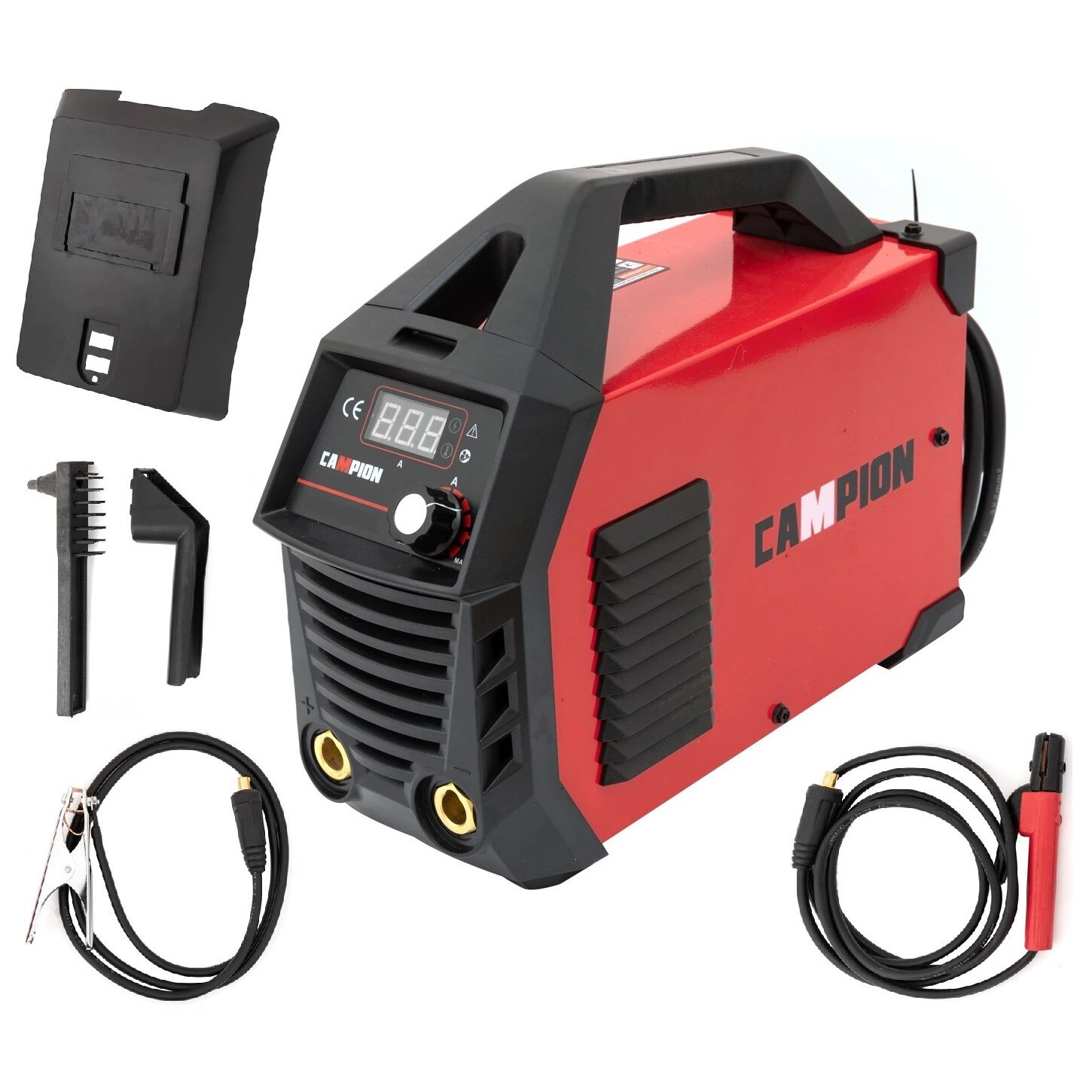 Aparat de sudura tip invertor MMA 350XL rosu CAMPION