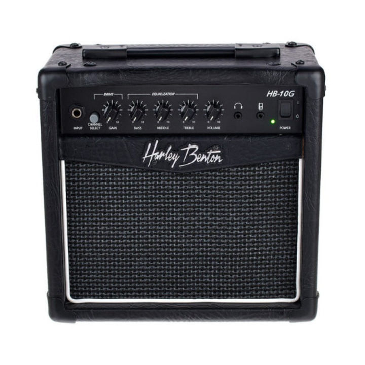 Комплект електрическа китара Harley Benton, ST-20CA, Усивател, Кабел, Каишка, Тунер, Пера