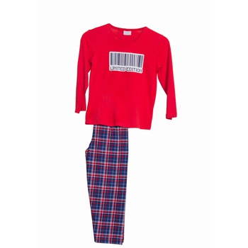 Pijama pentru copii Vienetta , model Limited Edition, rosu Pijama pentru copii Vienetta , model Limited Edition, rosu
