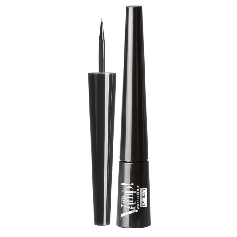 Очна линия Pupa Vamp! Definition Liner Waterproof 001, Glossy Black