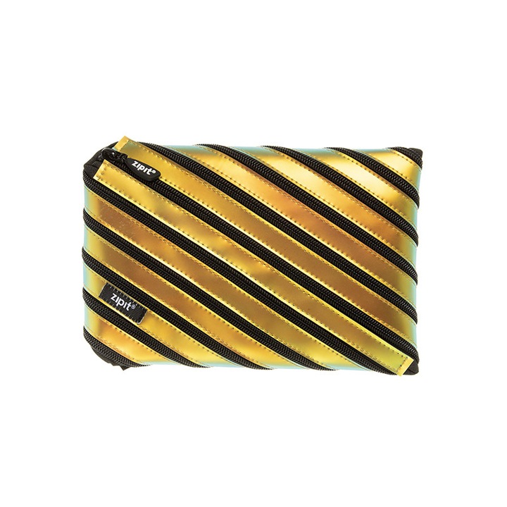 Penar Cu Fermoar, Zipit Metallic Jumbo - Aramiu
