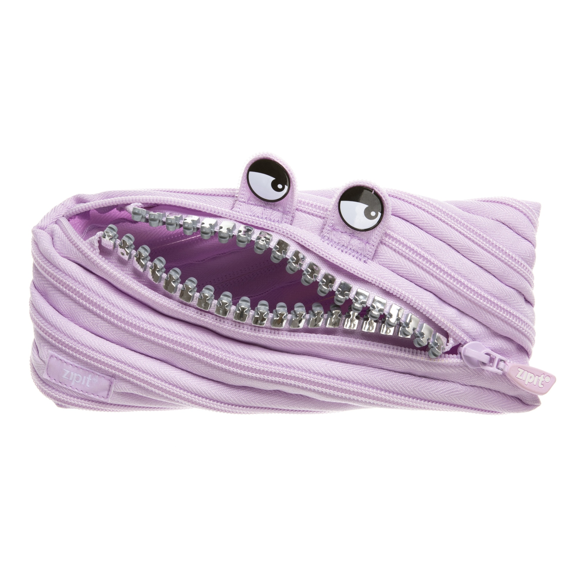 Penar cu fermoar, ZIPIT Grillz Monster - roz liliac