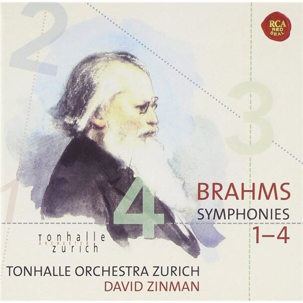 Johannes BrahmsDavid Zinman - Brahms: Symphonies 1-4 - CD