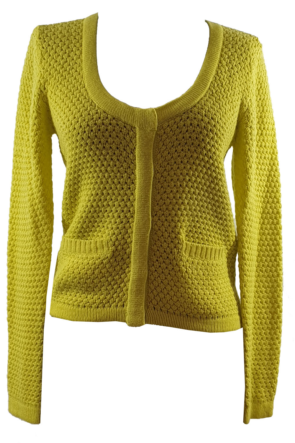 Pulover dama Tally Weijl material acril, Galben verzui