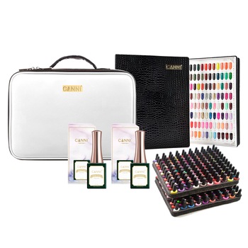 Set oja semipermanenta Canni, 240 culori, vip kit Set oja semipermanenta Canni, 240 culori, vip kit