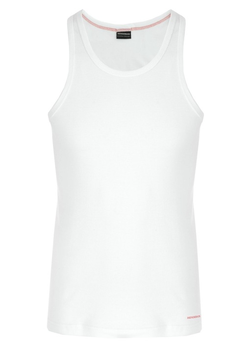 Мъжки потник Henderson с презрамки, бял, Бял