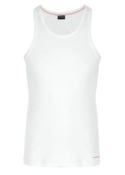 Maiou Barbati Henderson cu curele, alb, Alb Maiou Barbati Henderson cu curele, alb, Alb