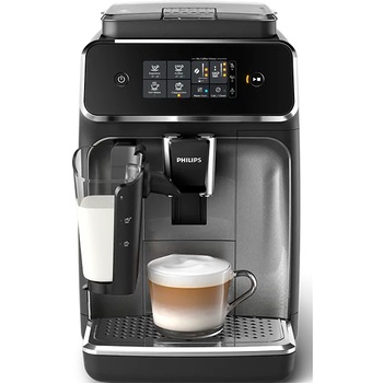 Espressor automat PHILIPS Seria 2000 LatteGo EP2236/40, 1450 W, 1.8 l, 15 bar, Display Touch, Aroma Seal, Negru Espressor automat PHILIPS Seria 2000 LatteGo EP2236/40, 1450 W, 1.8 l, 15 bar, Display Touch, Aroma Seal, Negru