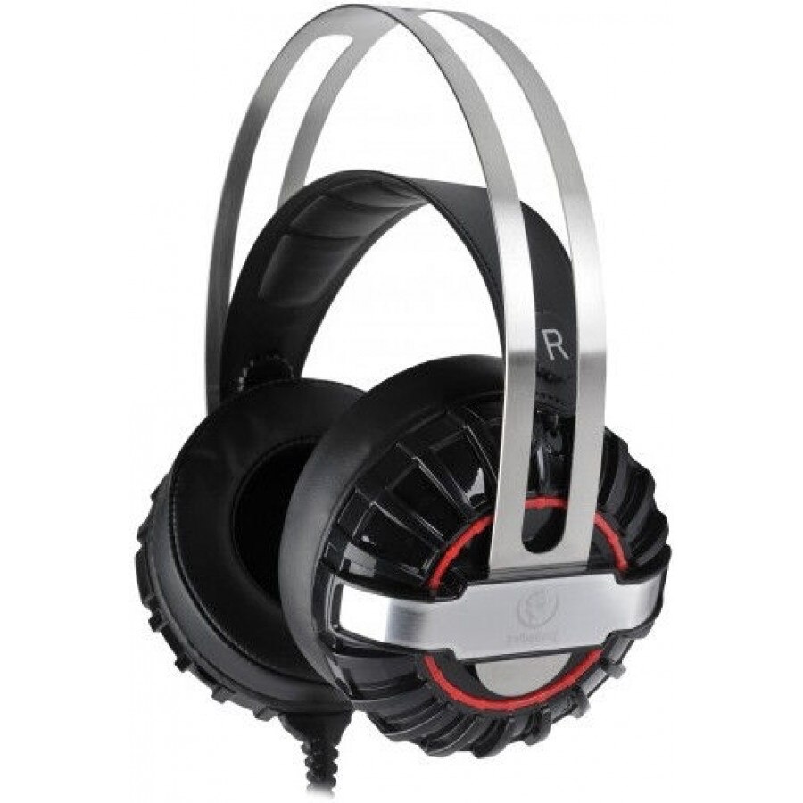 Casti gaming Rebeltec Typhoon, Microfon, 50mm, jack 3.5mm, 2.1m, Negru