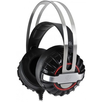 Casti gaming Rebeltec Typhoon, Microfon, 50mm, jack 3.5mm, 2.1m, Negru Casti gaming Rebeltec Typhoon, Microfon, 50mm, jack 3.5mm, 2.1m, Negru