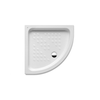 Cadita dus semirotunda, Roca Italia, 90 x 90 x 10 cm Cadita dus semirotunda, Roca Italia, 90 x 90 x 10 cm