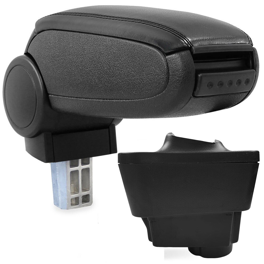 Cotiera aVr Fiat Grande Punto (10.2005-) - negru piele ecologica