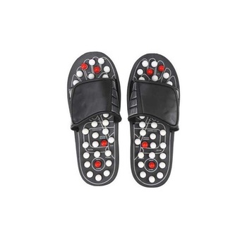 Papuci reflexoterapie SIKS® cu talpa din spuma, pentru barbati, marime 42-43, relaxare si masaj, acupunctura Papuci reflexoterapie SIKS® cu talpa din spuma, pentru barbati, marime 42-43, relaxare si masaj, acupunctura