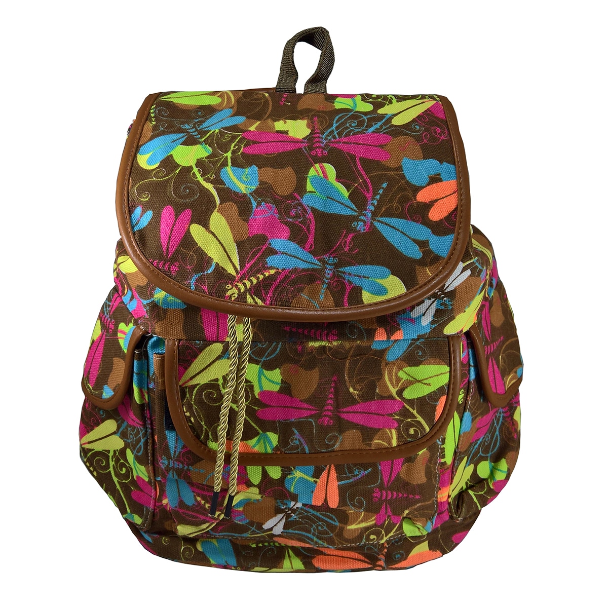 Rucsac urban Dragonfly, fond maro - LaRue