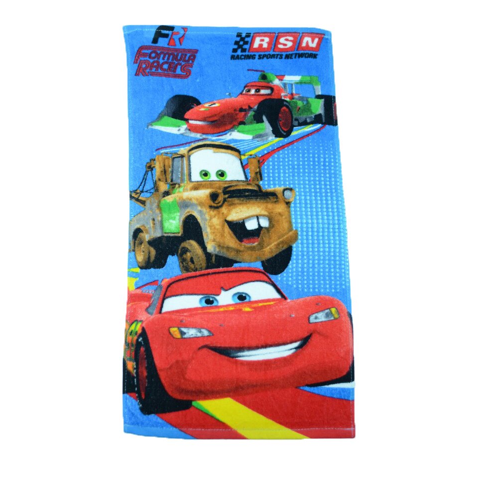 Prosop pentru baieti 35 x 65 cm Disney Cars DISK-FTB49840A1, Multicolor