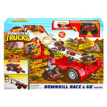 Set de joaca Hot Wheels - Monster Trucks 2 in 1 Set de joaca Hot Wheels - Monster Trucks 2 in 1