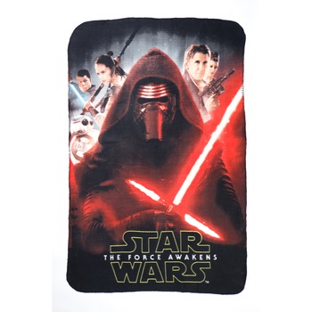 Patura polar Star Wars 100x150cm, negru Patura polar Star Wars 100x150cm, negru