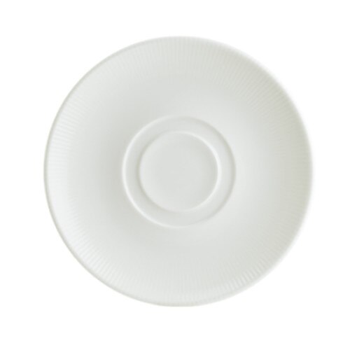 Farfurie suport portelan BONNA IRIS WHITE 19cm