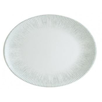 Farfurie ovala din portelan BONNA IRIS 36x28cm Farfurie ovala din portelan BONNA IRIS 36x28cm