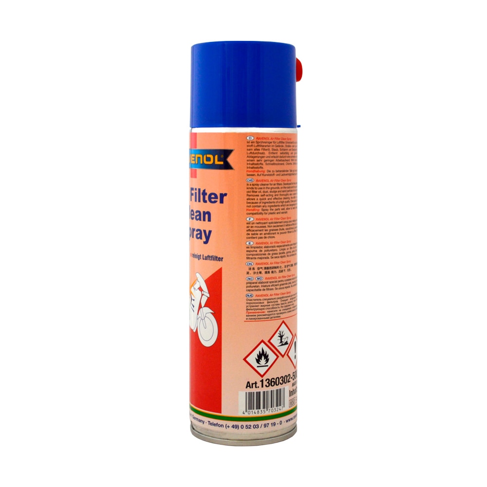 Спрей RAVENOL Air Filter Clean Spray 0 500 л eMAG bg