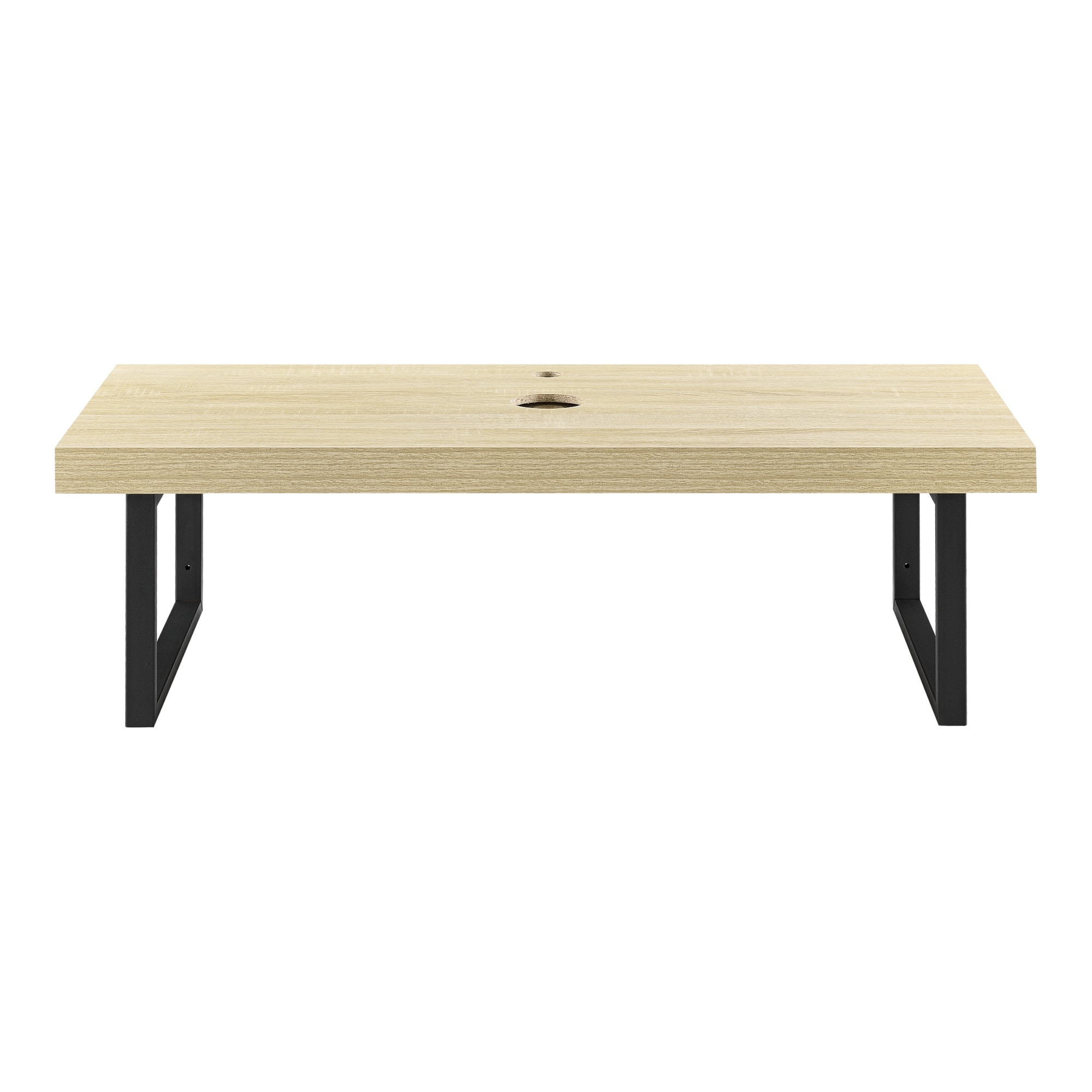 Blat pentru lavoar ABBR-78xxE, neu.haus, 100 x 45 x 30 cm, PAL//metal, culoarea stejarului / negru mat