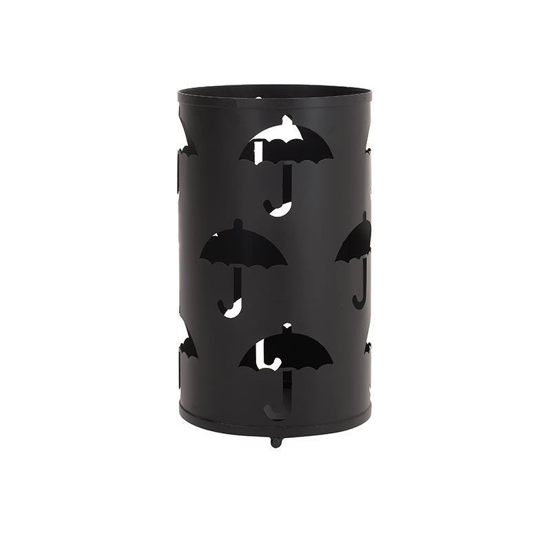 Suport umbrela metalic ,negru,24x24x43 cm